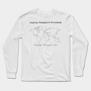 Digital Nomad Long Sleeve T-Shirt